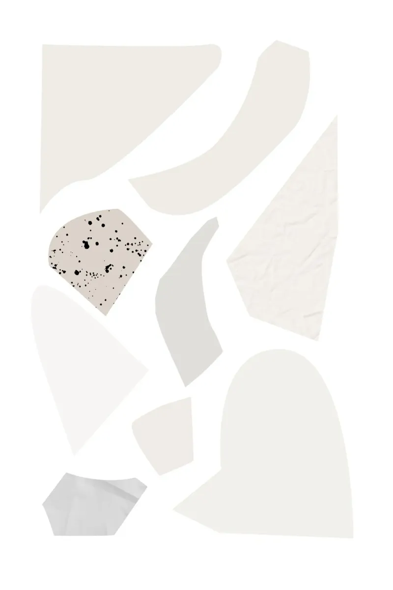 Paper Cut poster con telaio in plastica da KRUTH DESIGN