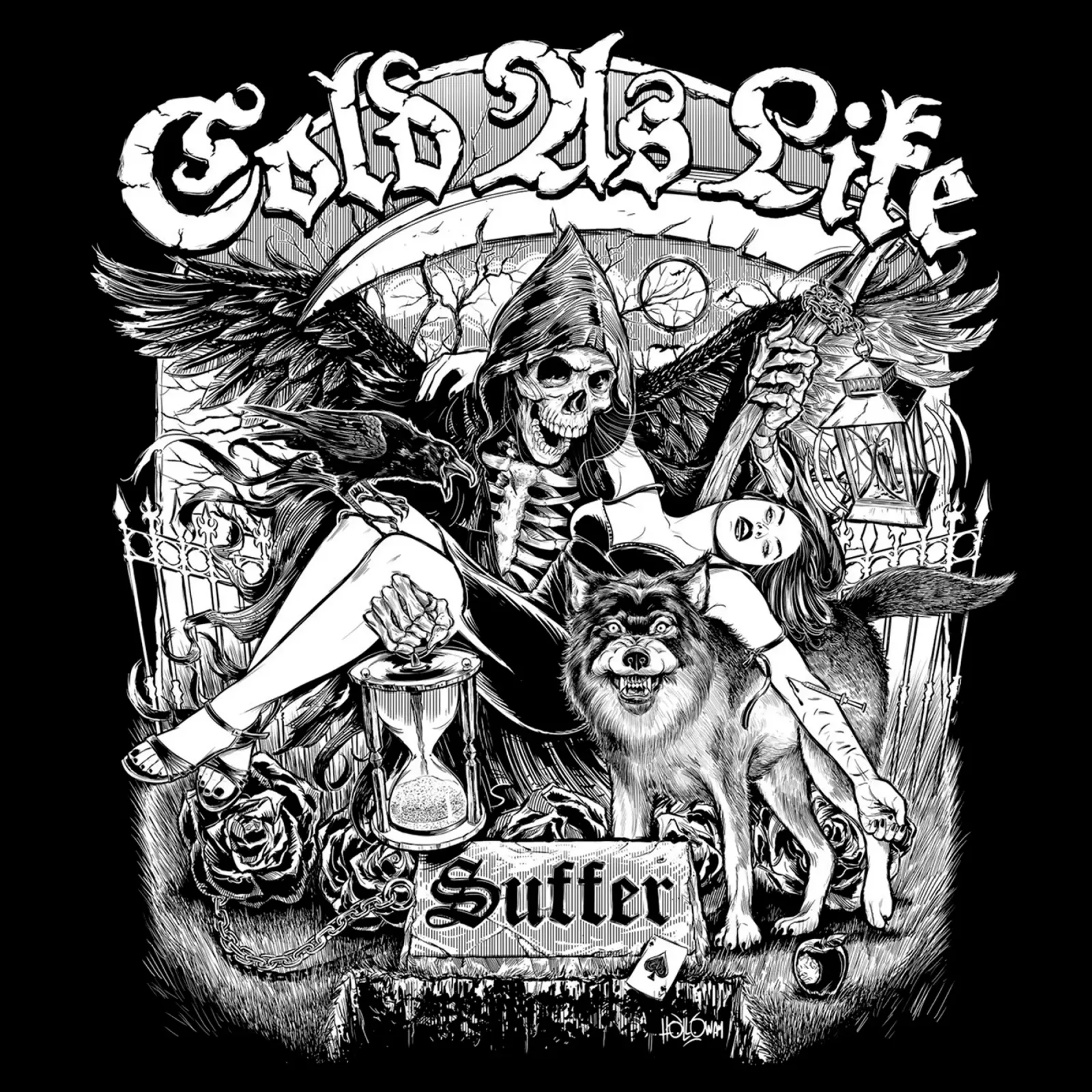 Cold as Life - Suffer carta hahnemühle da Nadirsungga