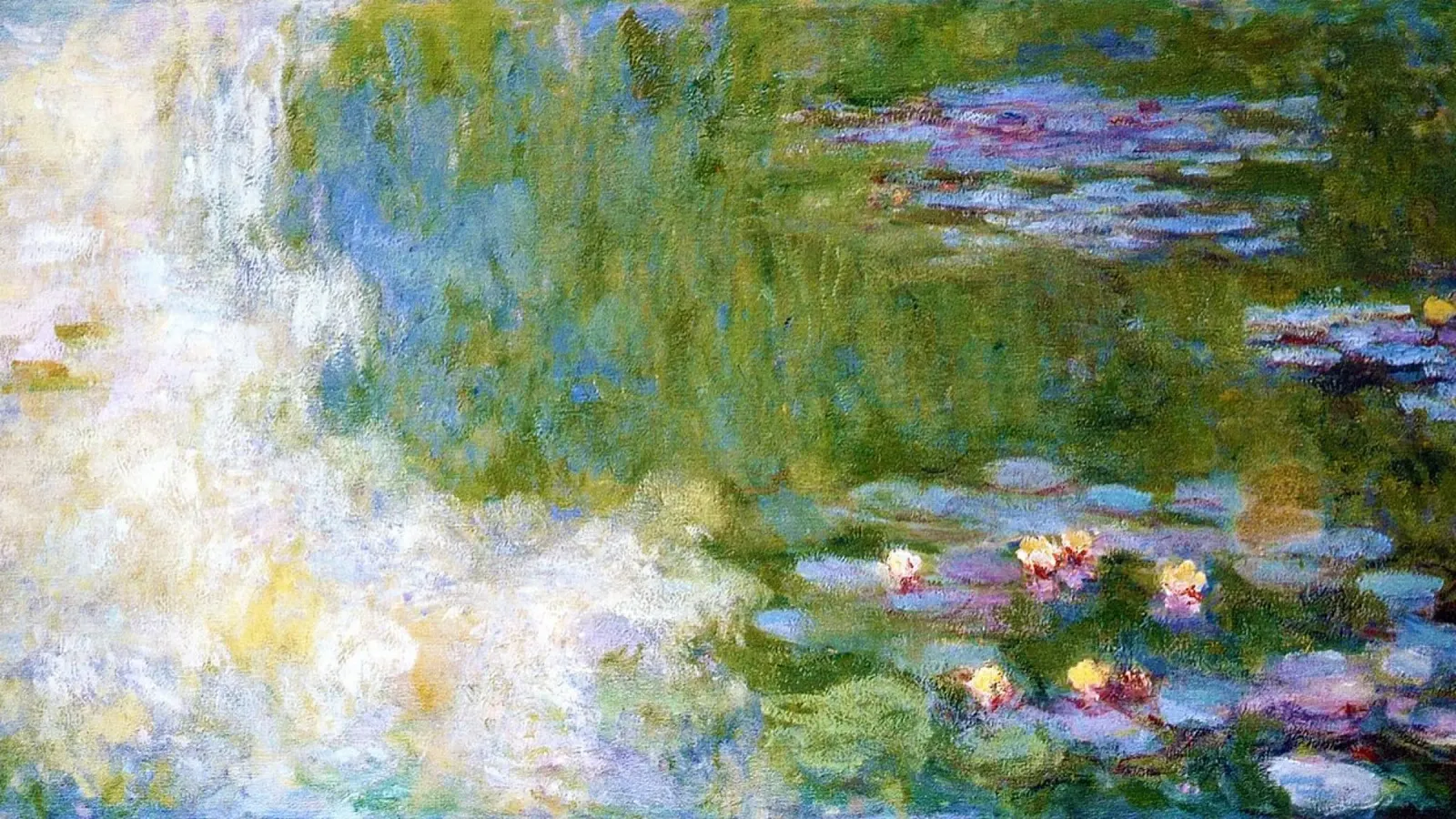 Le ninfee di Claude Monet alluminio dibond da Monet Art Prints