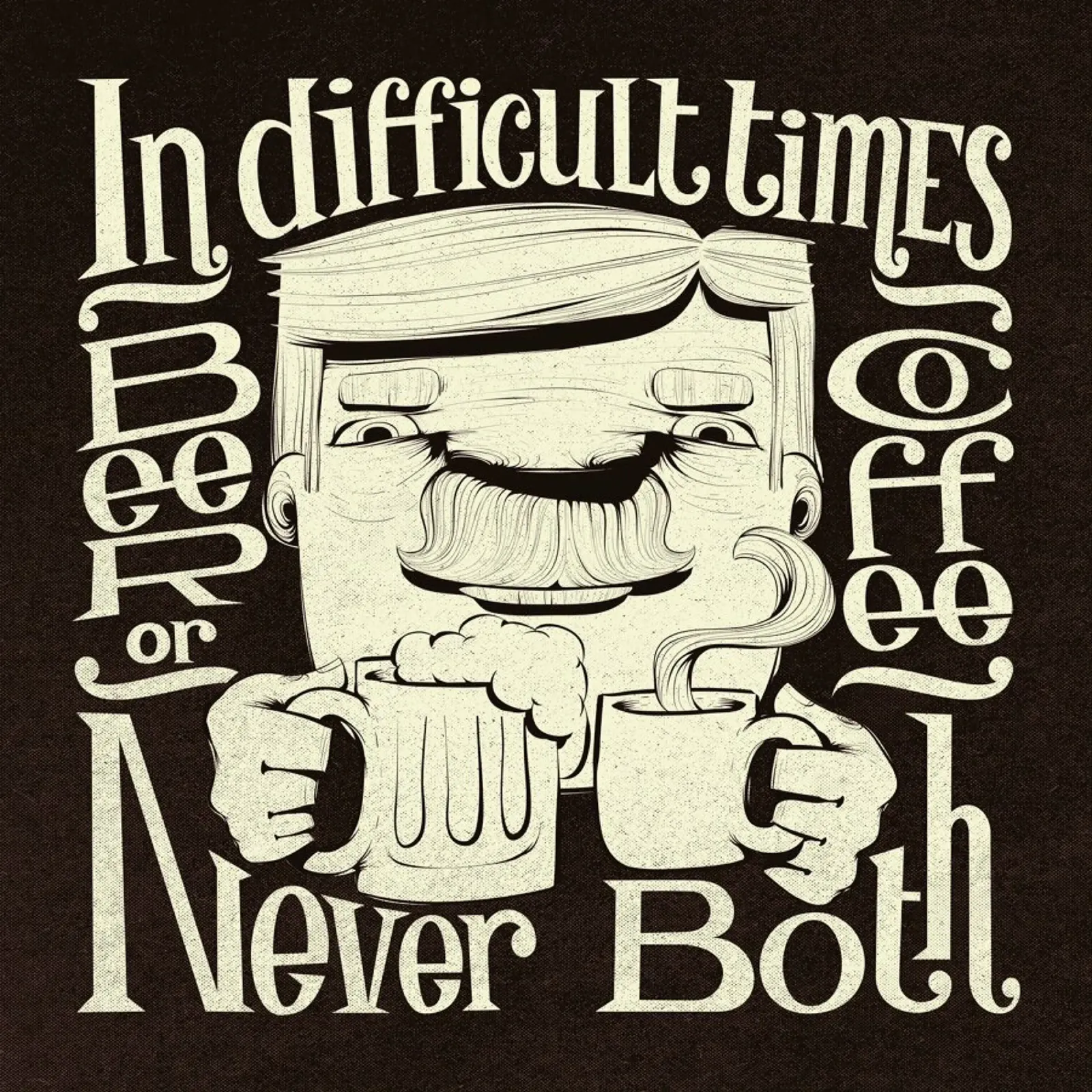 BEER OR COFFEE pannello forex da Caio Beltrão