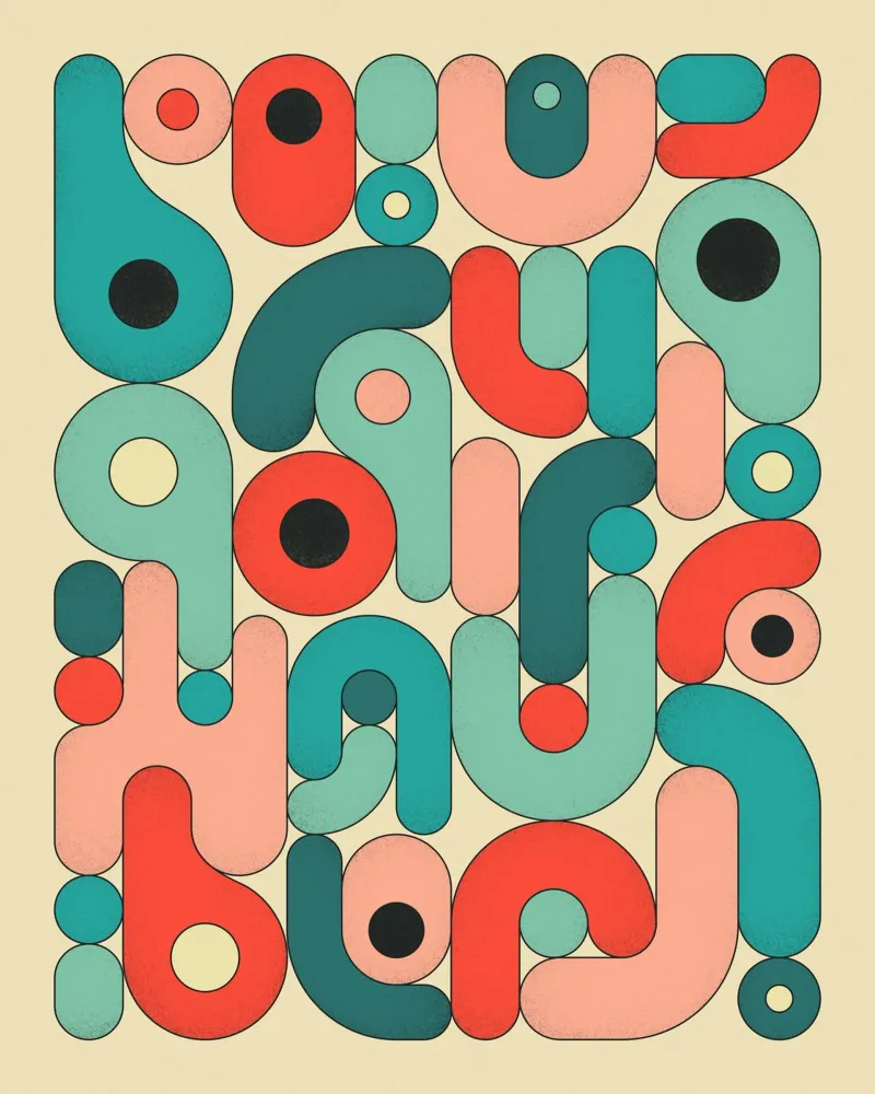 GEOMETRIA 5 carta hahnemühle da Jazzberry Blue