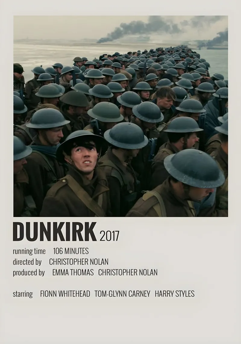 DUNKIRK 2017 pellicola backlit da MVFminimalist