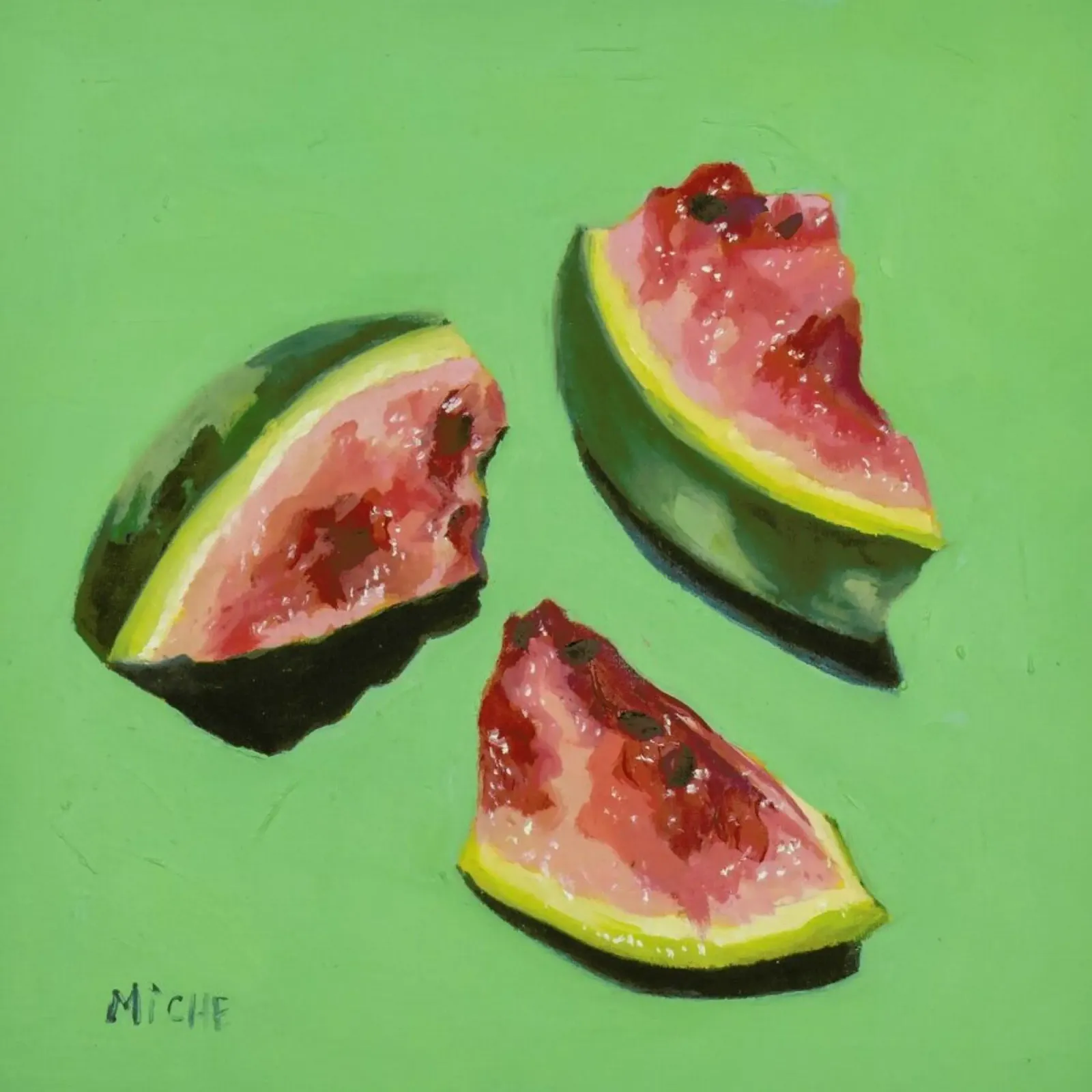 Melon Slices plexiglass da Miche Watkins