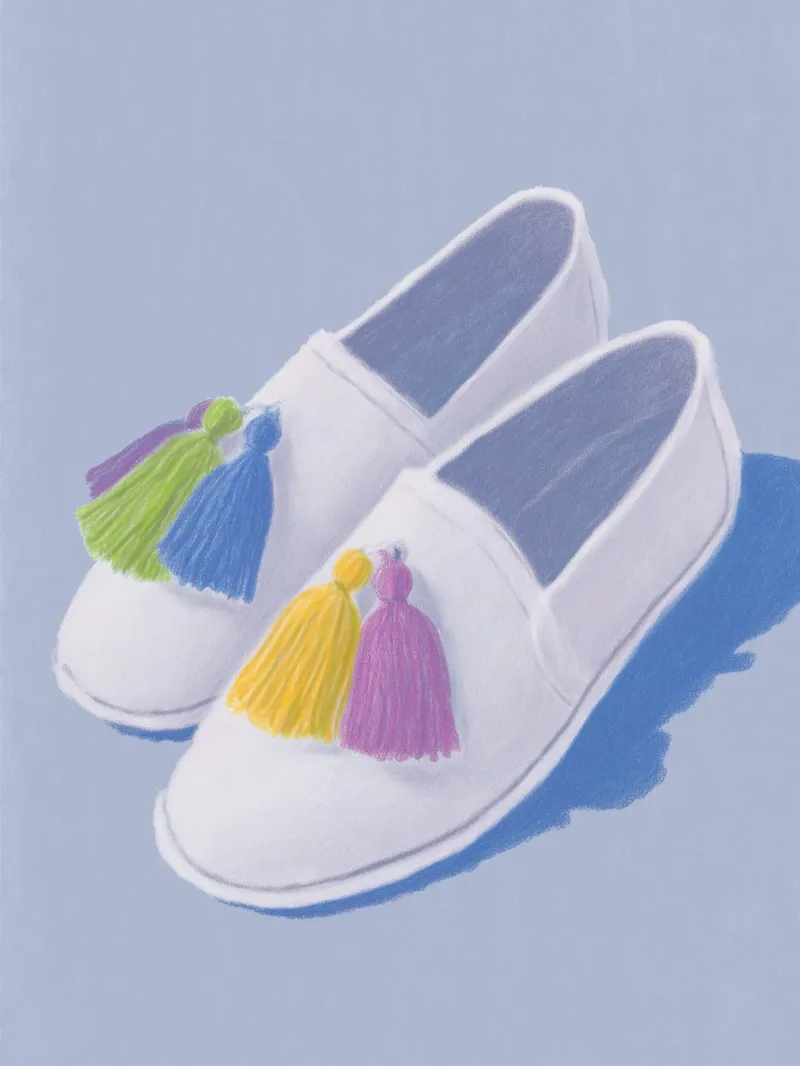 Scarpe con nappe alla moda plexiglass da Carinaprint