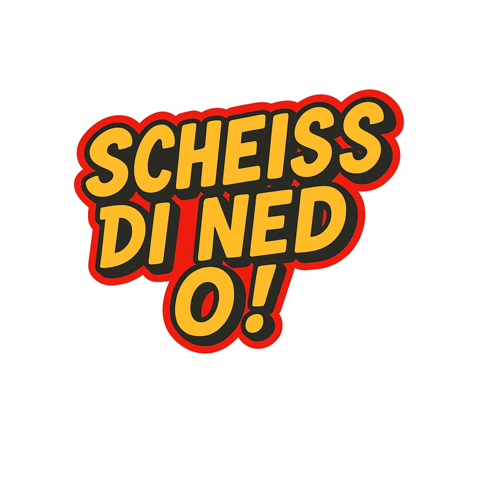 SCHEISS DI NED O! carta hahnemühle da Vintage Van Gogh