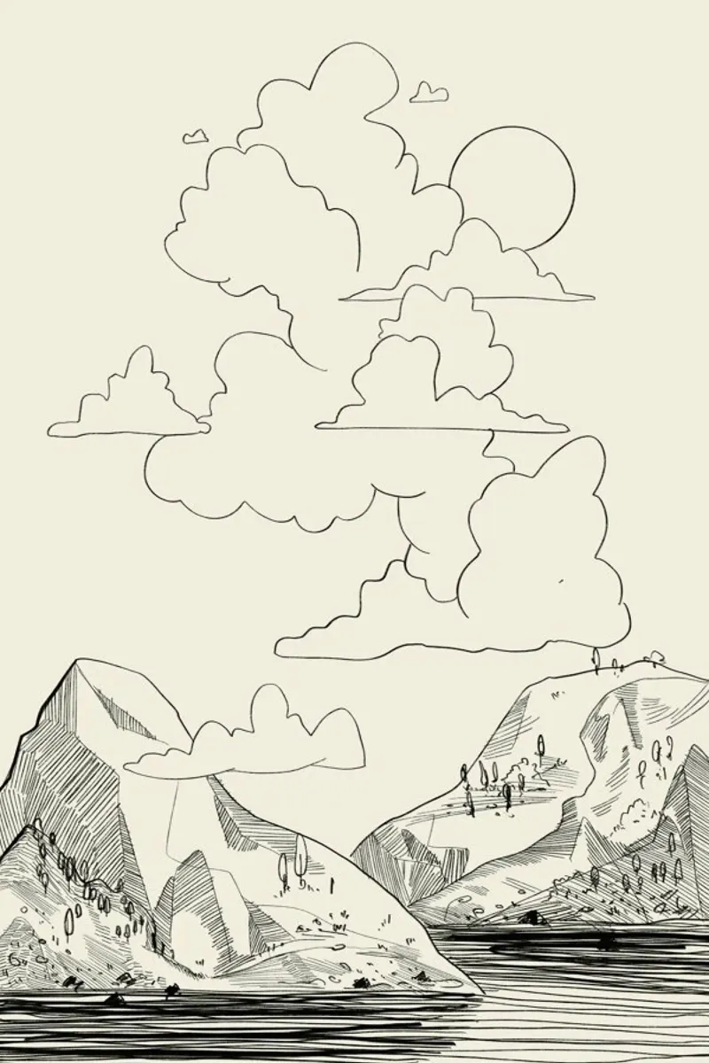 In the Clouds pellicola backlit da Graphite