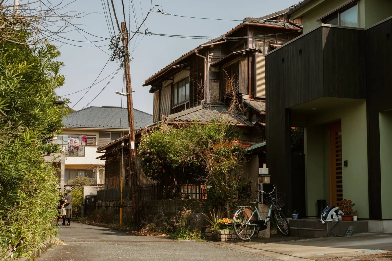 Kamakura buitenwijken, Japan forex-plaat van Marcel Bisig