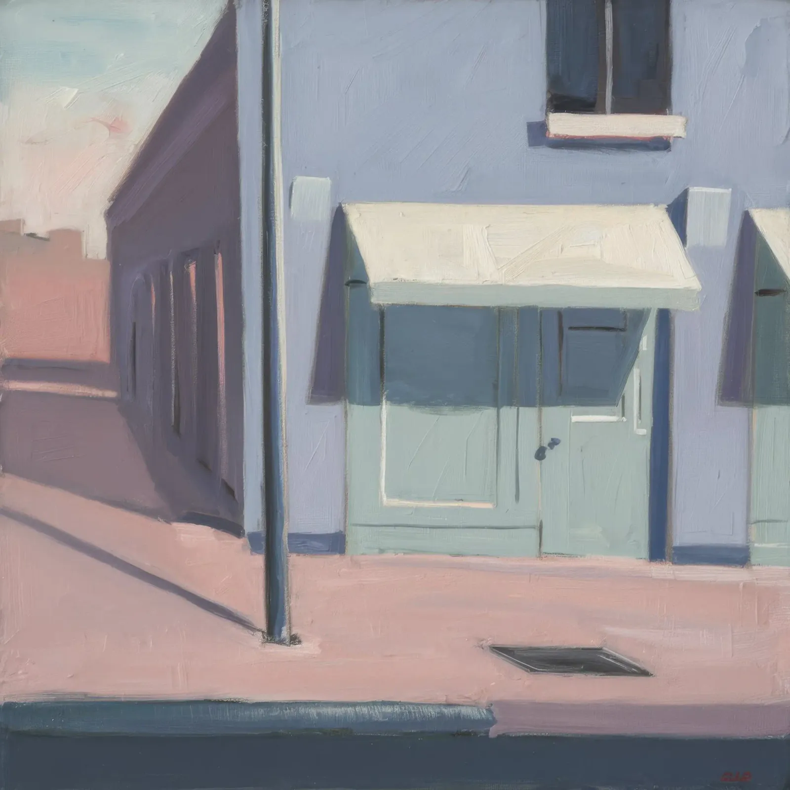 Garage Pastello Immobile pellicola backlit da Opal Strokes