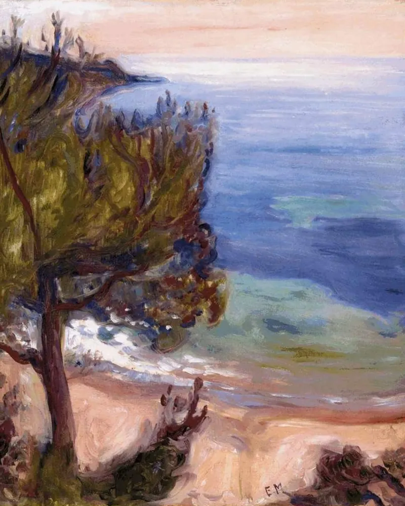View from the top of the mountain canvas by Rachel Gallery