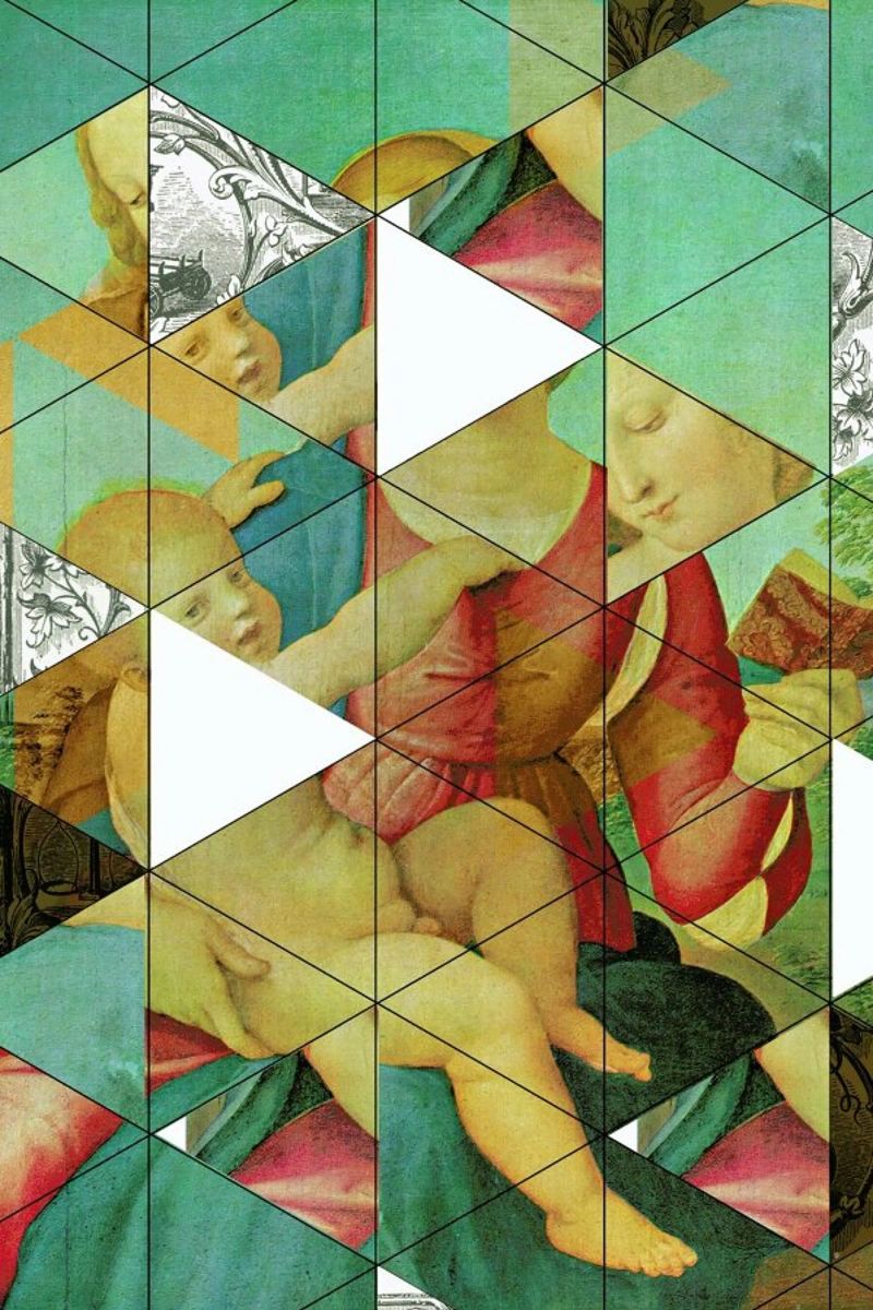 Raphael´s Mother&Child get mixed poster by Marko Köppe