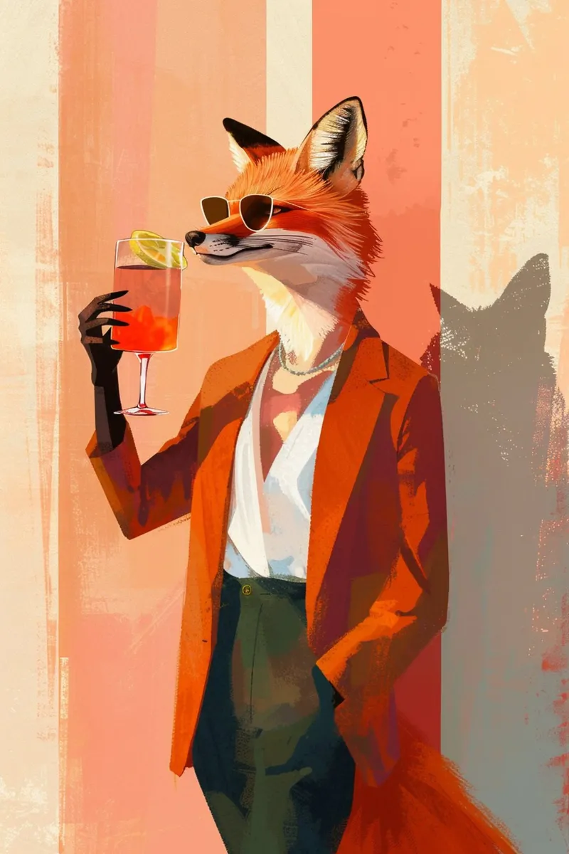 The Spritz Gentleman poster da Chic Creatures