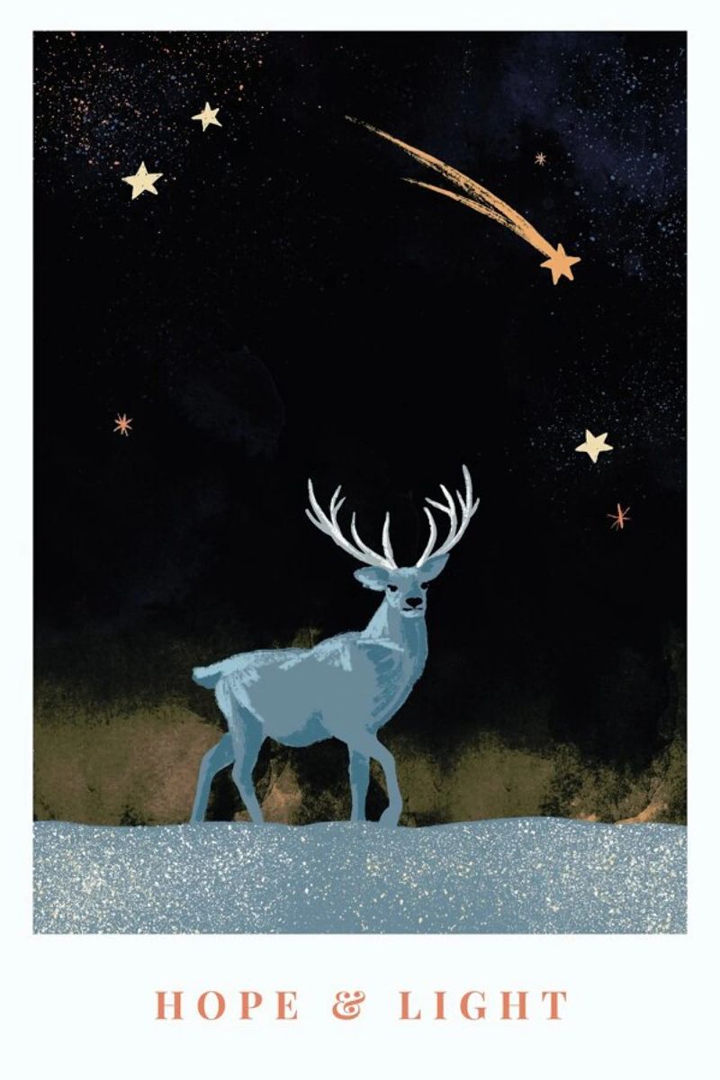 Hope & Light Poster von Goed Blauw
