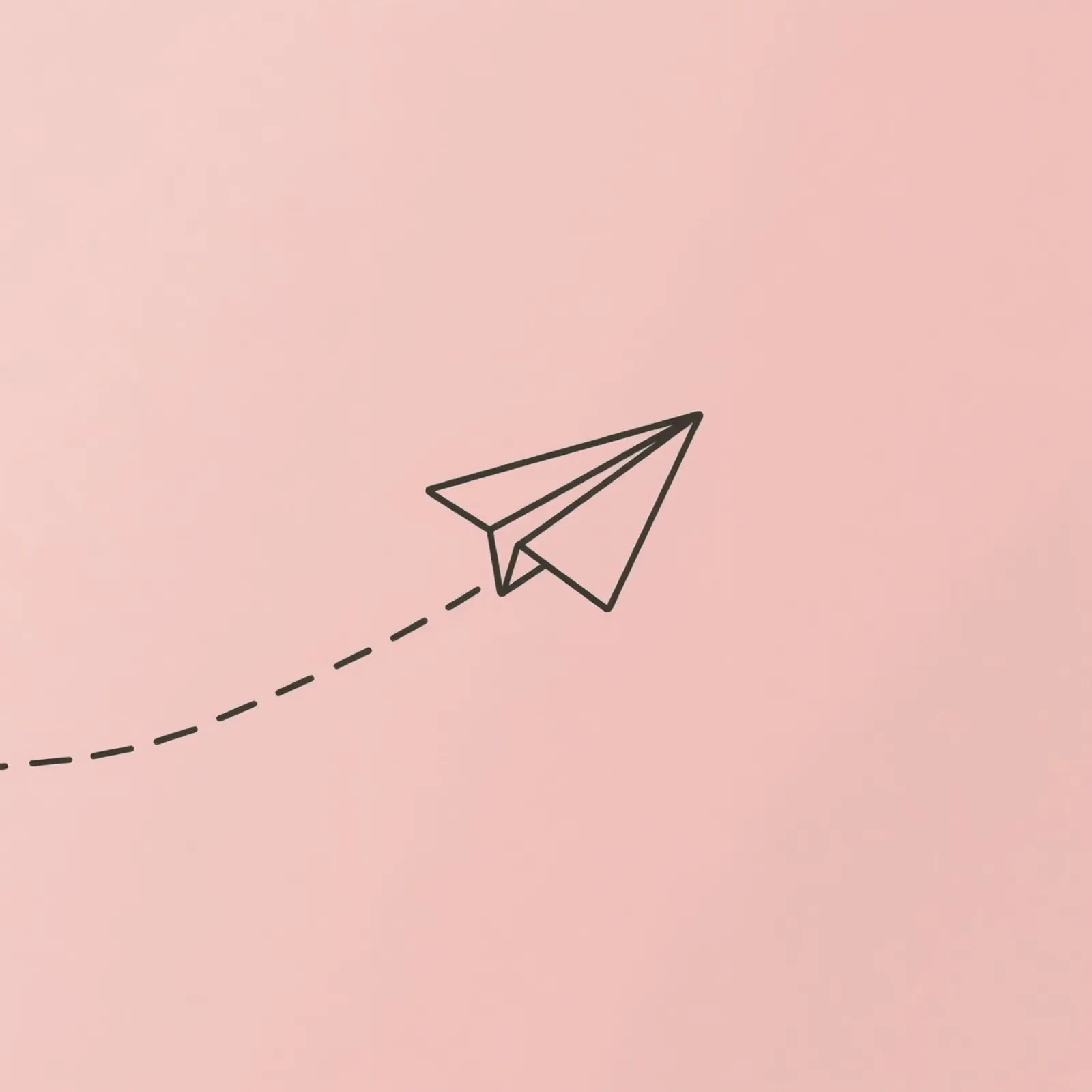 Aeroplano di carta che si libra nell'aria su un'opera d'arte pastello plexiglass da DesignDoodle