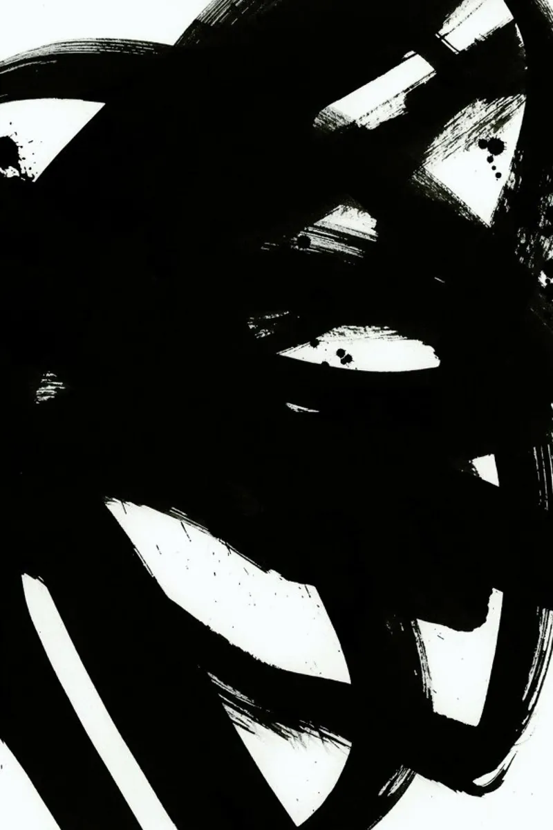 Black On White 1 hahnemühle by IRIS LEHNHARDT FINE ART