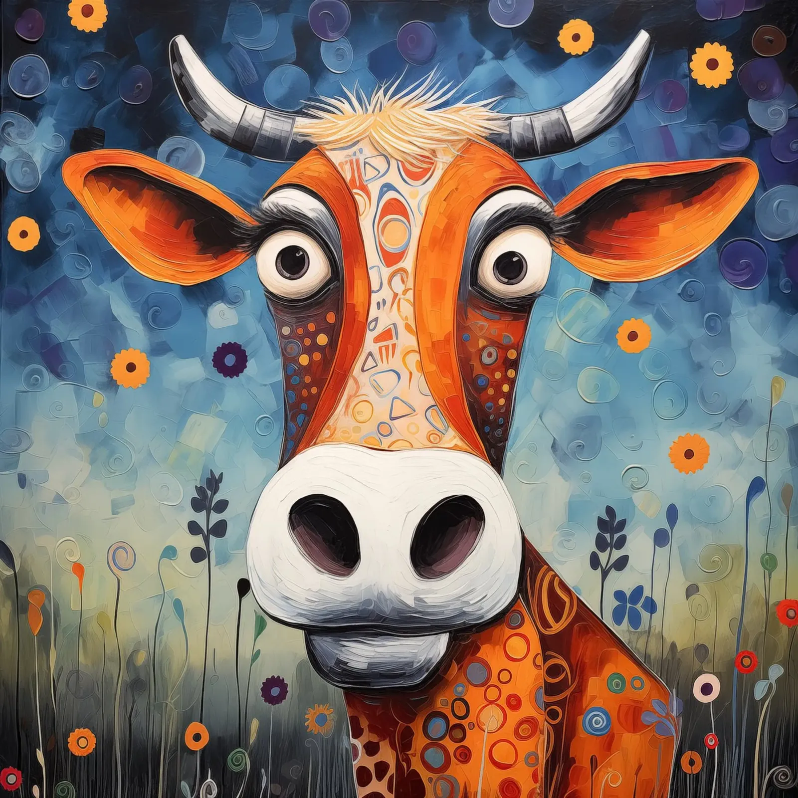 Muurkunst van Imagine canvas met Baklijst van Imagine