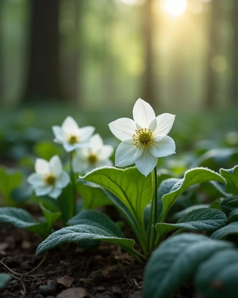 Geheime Botanik Leinwand mit Schattenfugenrahmen von Bold Blooms