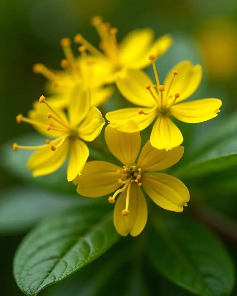 Geheime Botanik Leinwand mit Schattenfugenrahmen von Bold Blooms