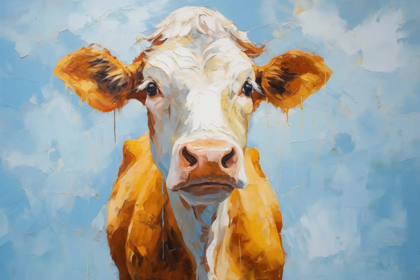 Muurkunst van Imagine canvas met Baklijst van Imagine