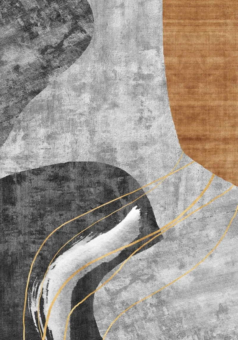 organic abstract shapes pellicola backlit da vintageshop