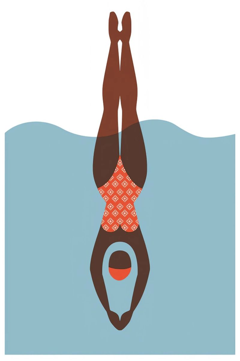 Eintauchen Poster von Mark shop