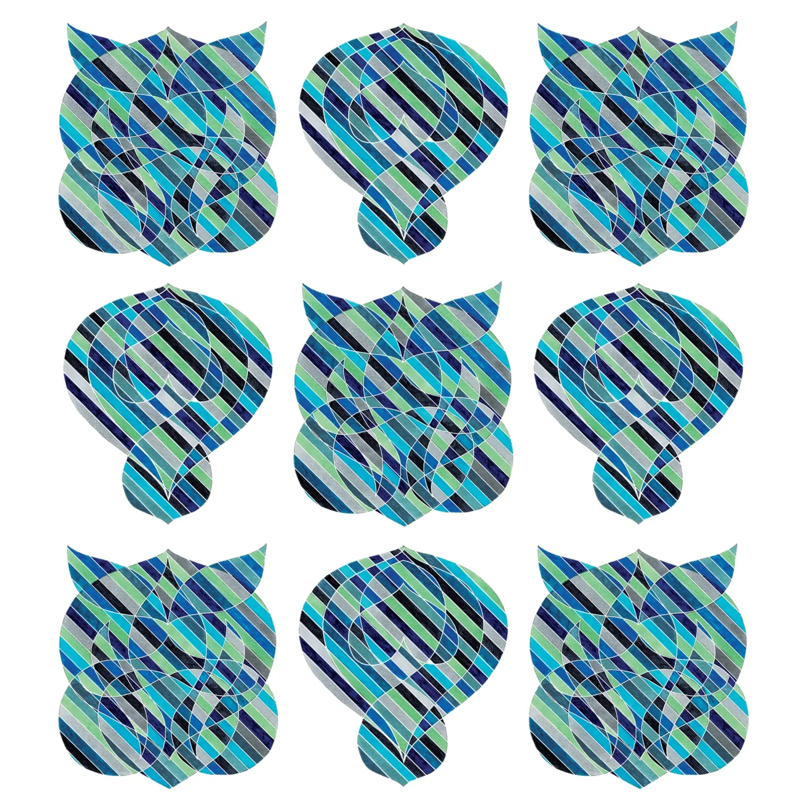 Fiori blu carta hahnemühle da Pintilina