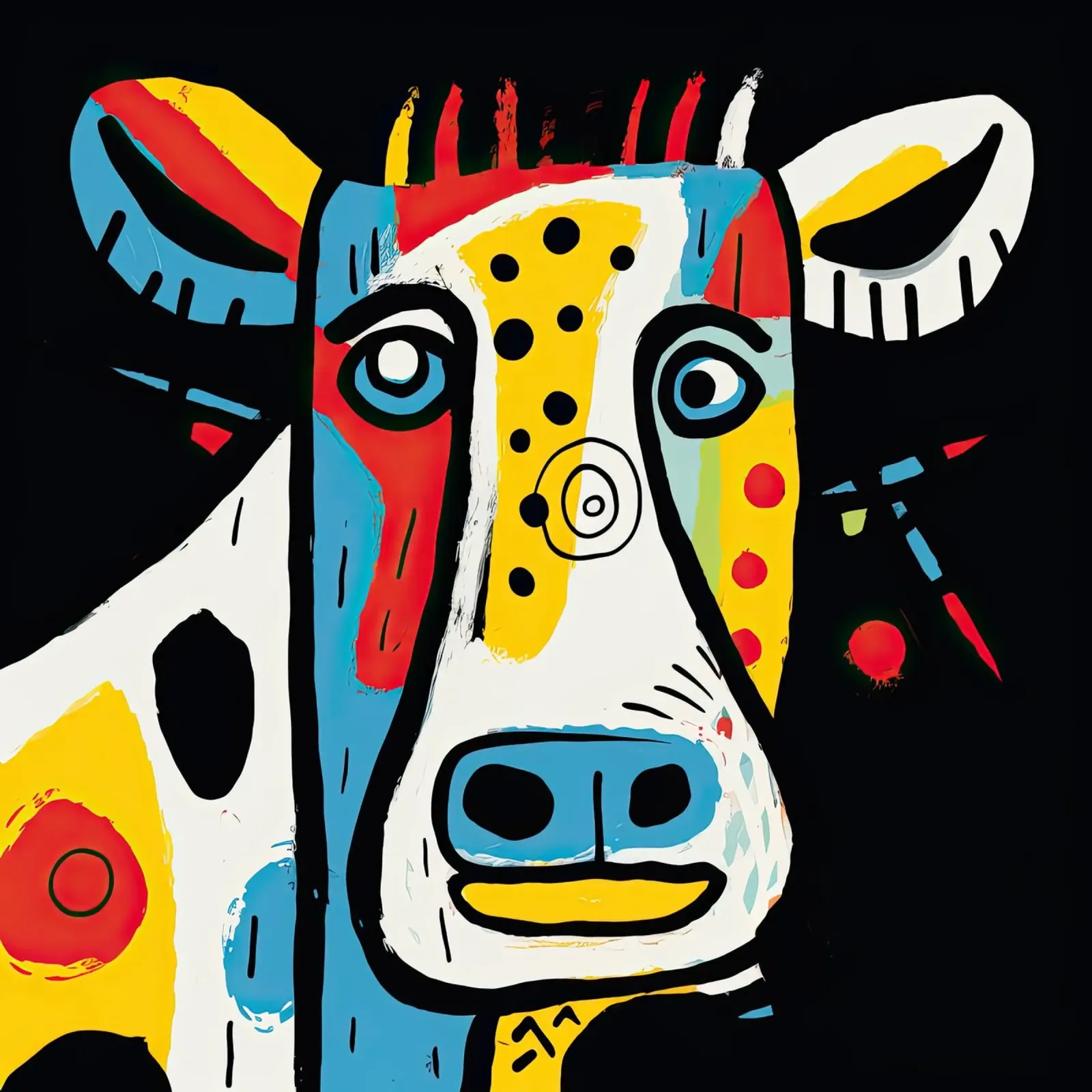 Muurkunst van Imagine canvas met Baklijst van Imagine
