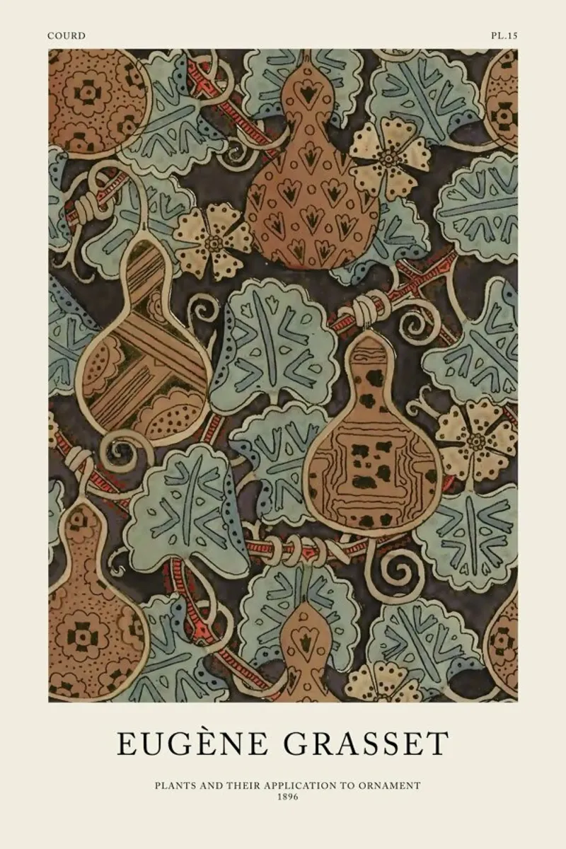 Grasset - Courd 15 pellicola backlit da Vintage by JUNIQE