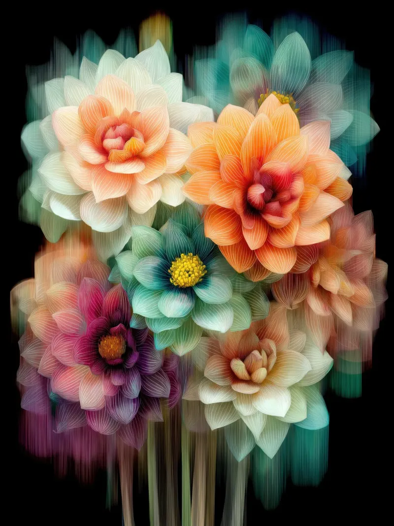 Wall-art by Imagine canvas with Floater frame by Imagine