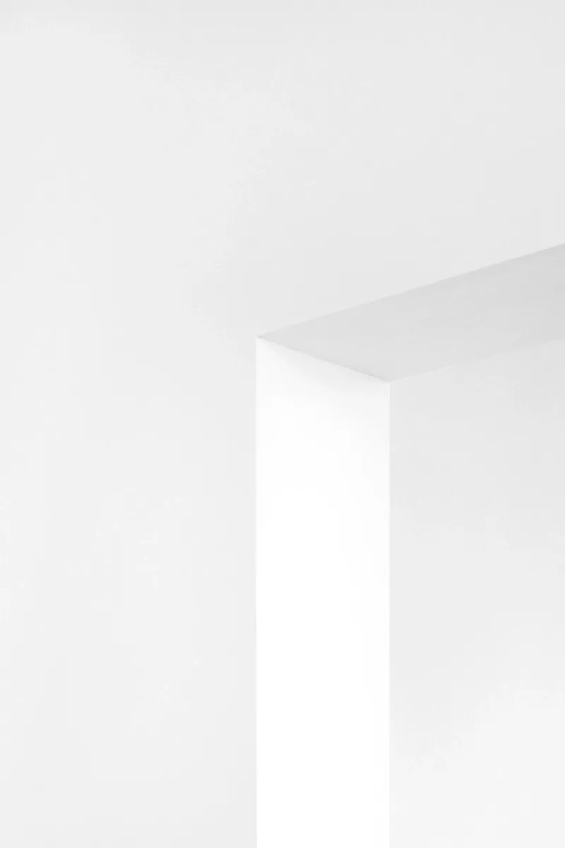 Nero minimale tela con Cornice a cassetta da PhotoVibe Decor
