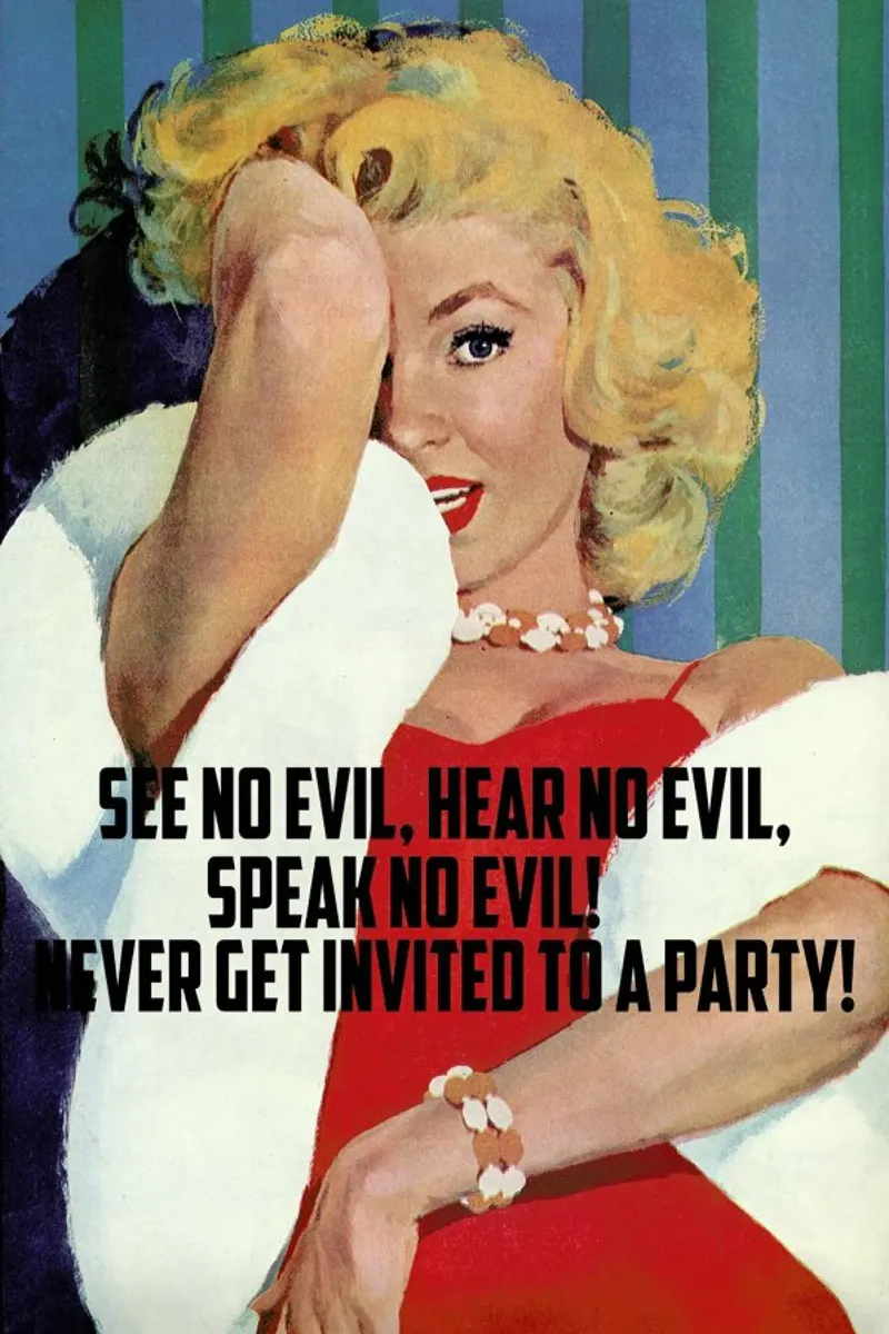 See No Evil, Hear No Evil poster de Gallery Print and Art Limited