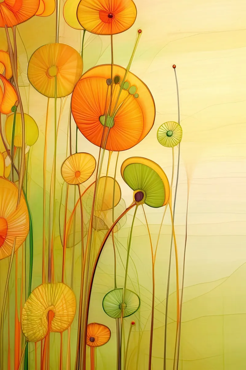 Muurkunst van Imagine canvas met Baklijst van Imagine