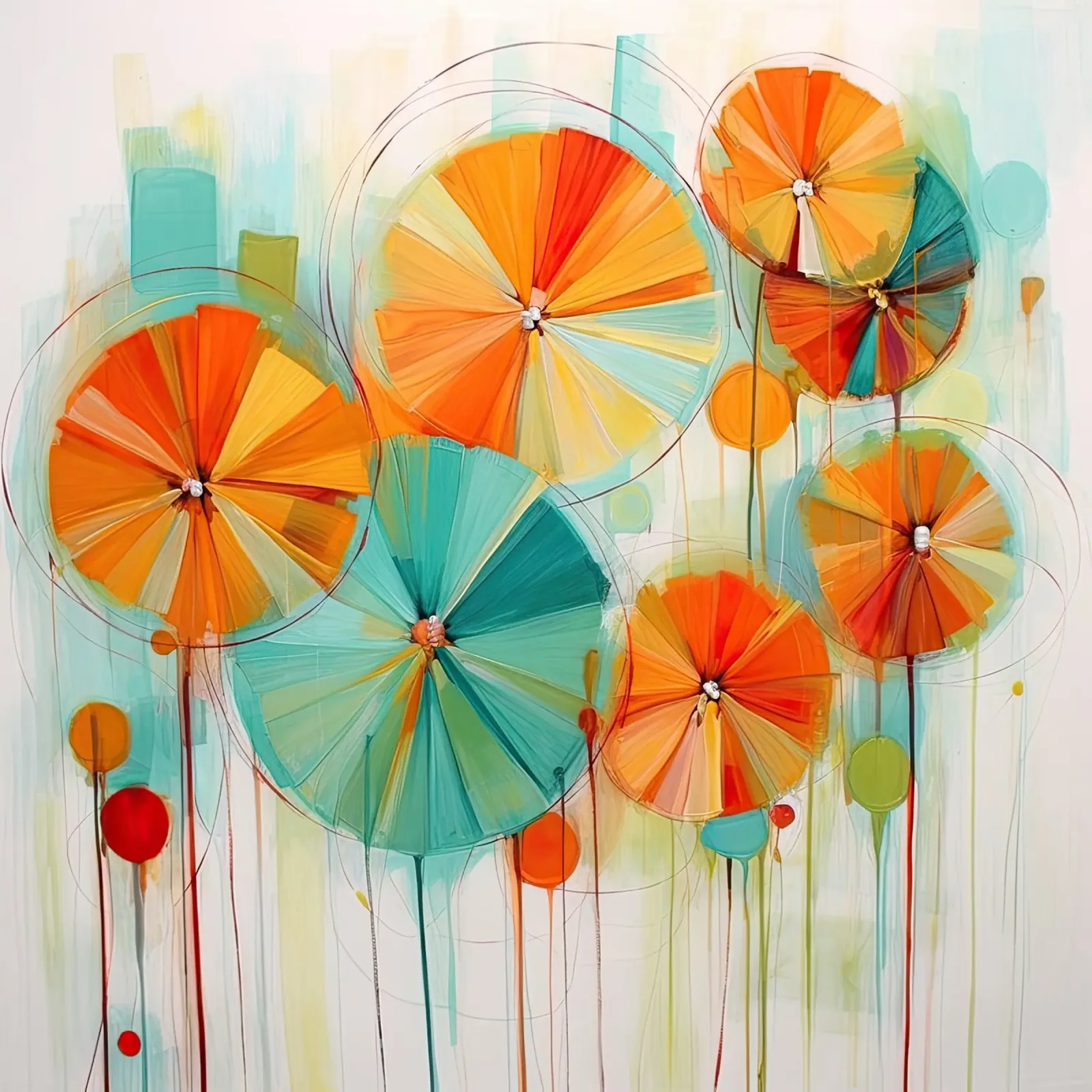 Muurkunst van Imagine canvas met Baklijst van Imagine