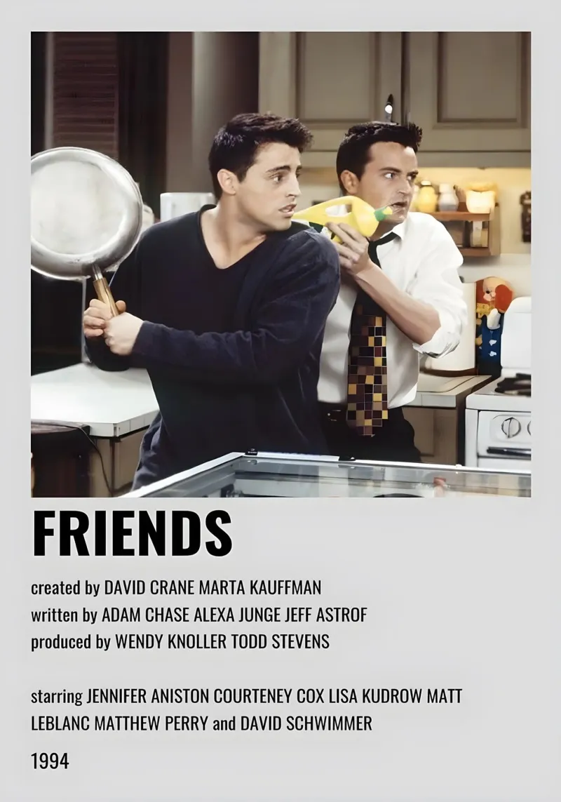 FRIENDS carta hahnemühle da MVFminimalist