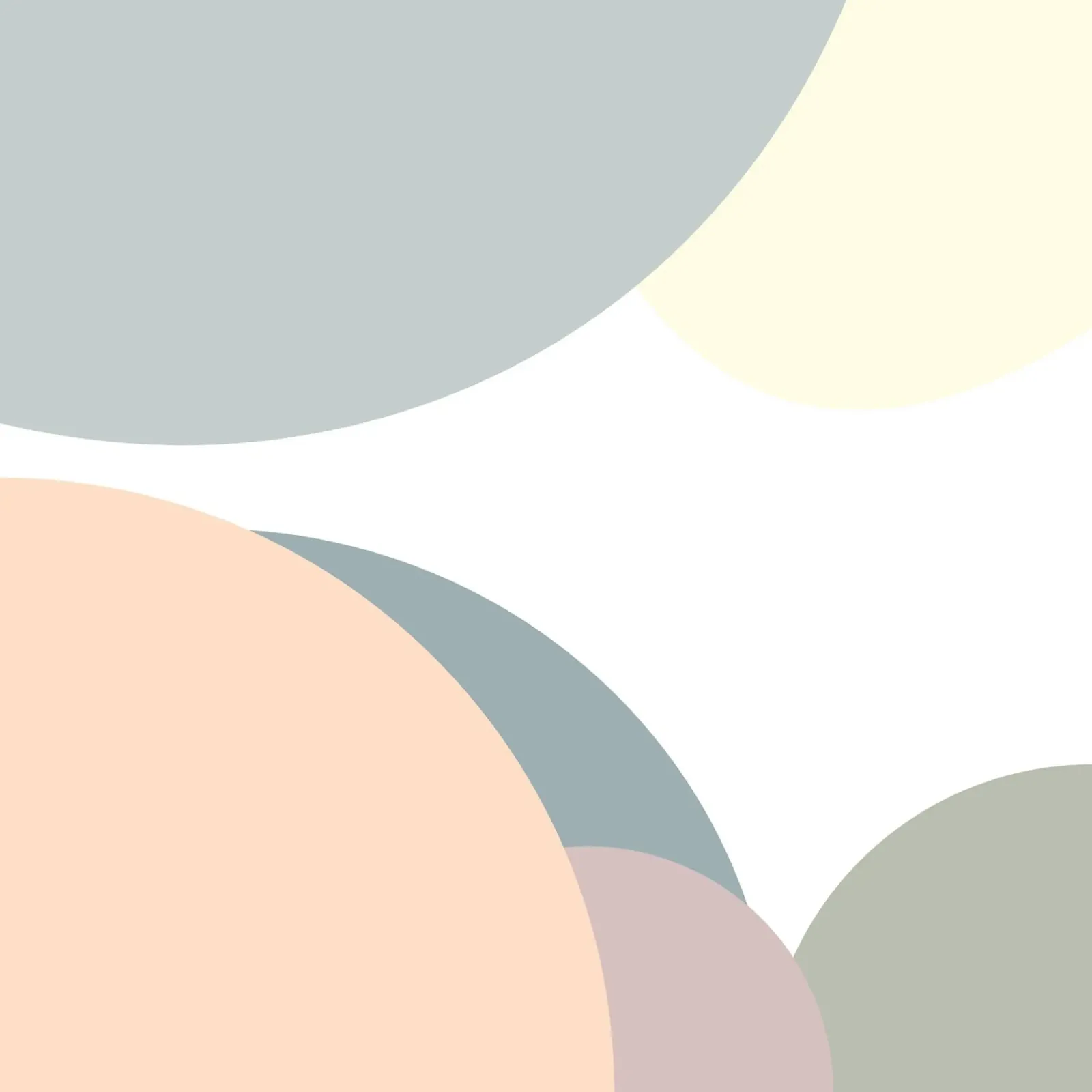 Soft Circles Palette Hahnemühle von pastel color shape