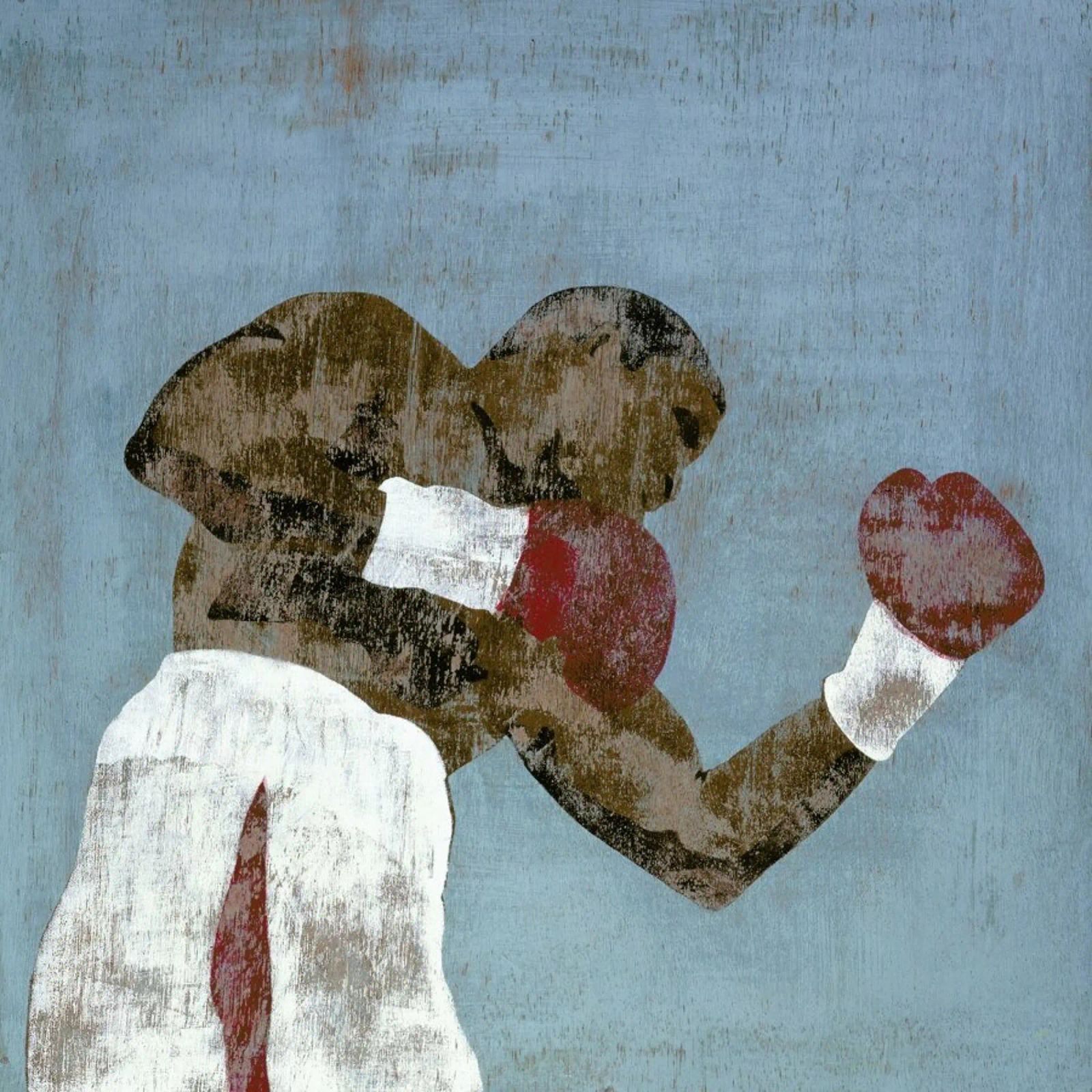 Boxer 1 Poster von Andy Bridge