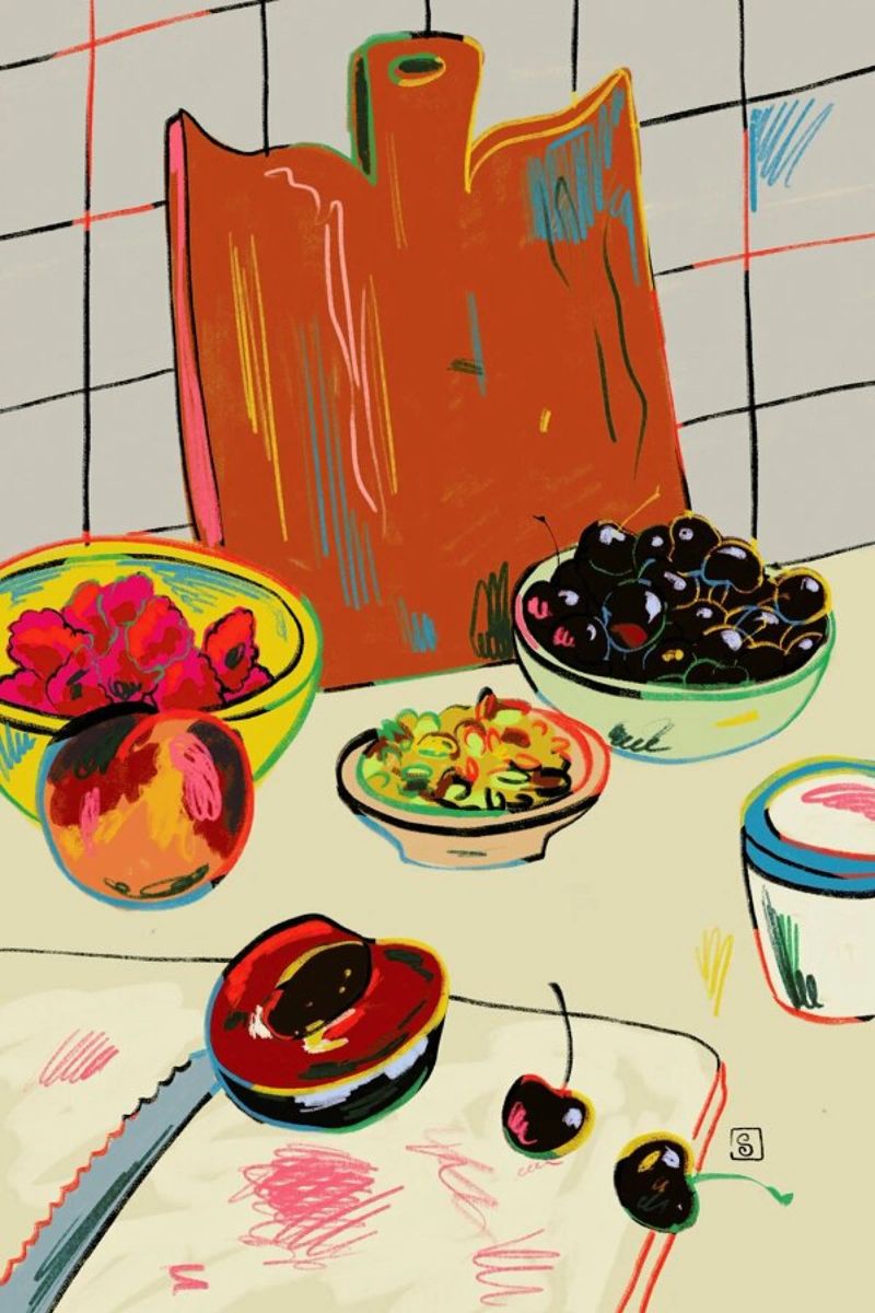 Autumn Fruit poster de Sandra Poliakov