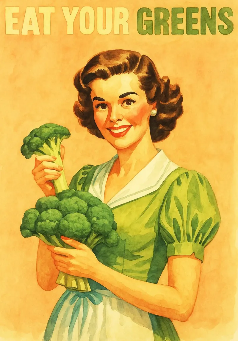 women eat your green funny alu-dibond by pakazi