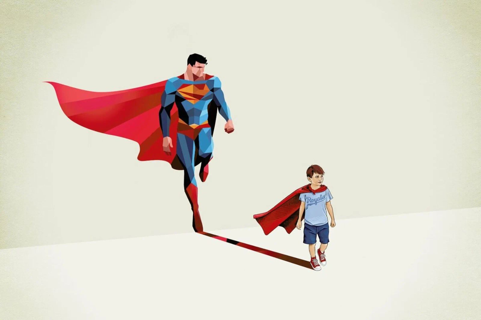 Super Shadows Boy Of Tomorrow poster by Jason Ratliff