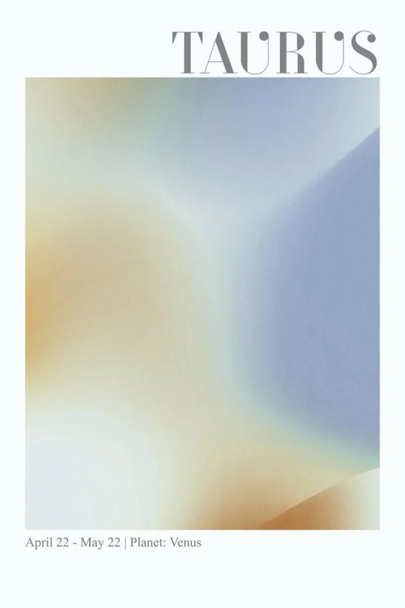 Taurus Abstract Aura pellicola backlit da cafelab