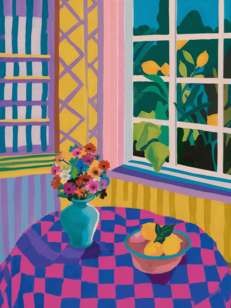 Windowed Room Rhapsody poster by Fable Tempa