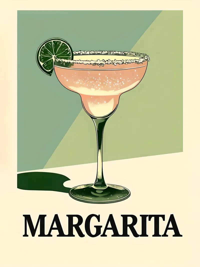 Margarita Cocktail hahnemühle van 🥝 KIWI STORE