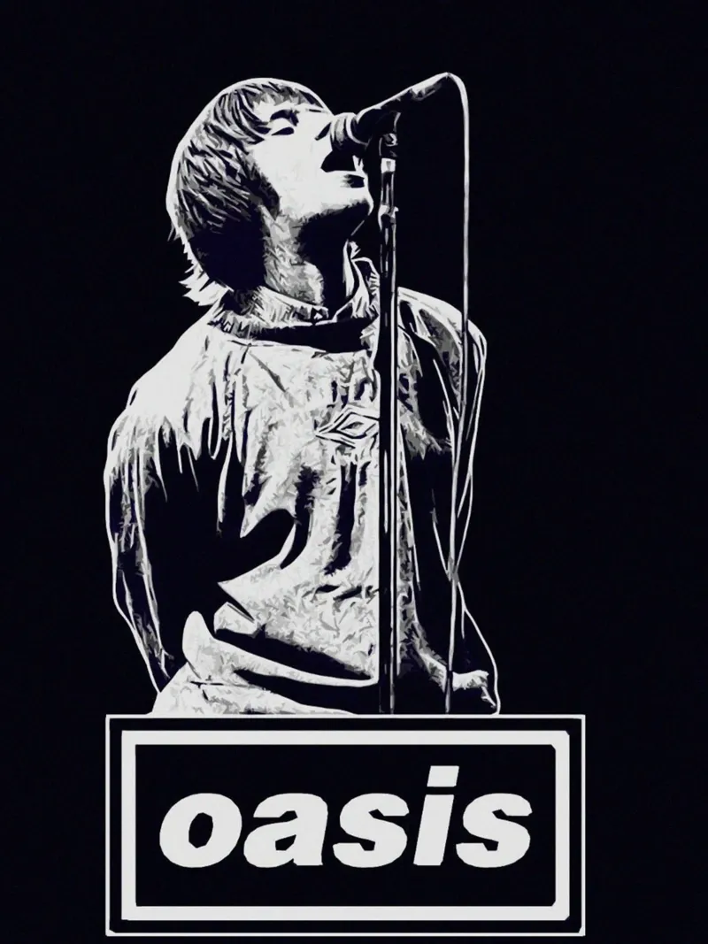 Notte degli Oasis dal vivo per sempre poster da volth