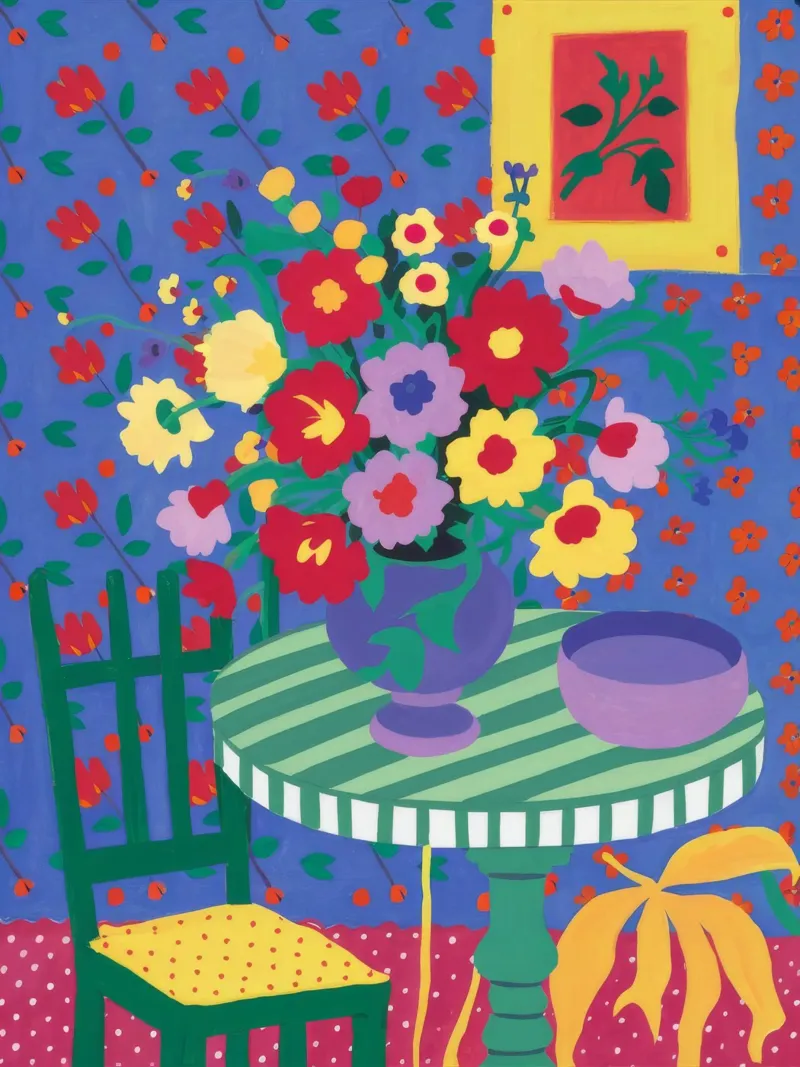 Tavolo da giardino Joyful carta hahnemühle da Tiga Bersama