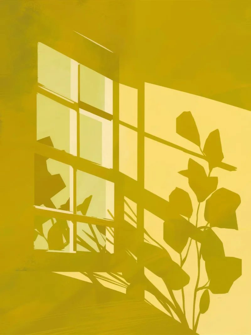 Window Shadowplay acrylic glass by Pan Denim