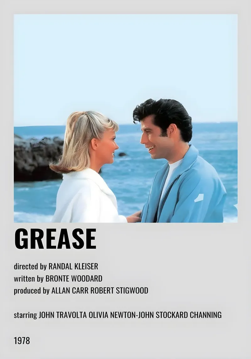 GREASE pellicola backlit da MVFminimalist