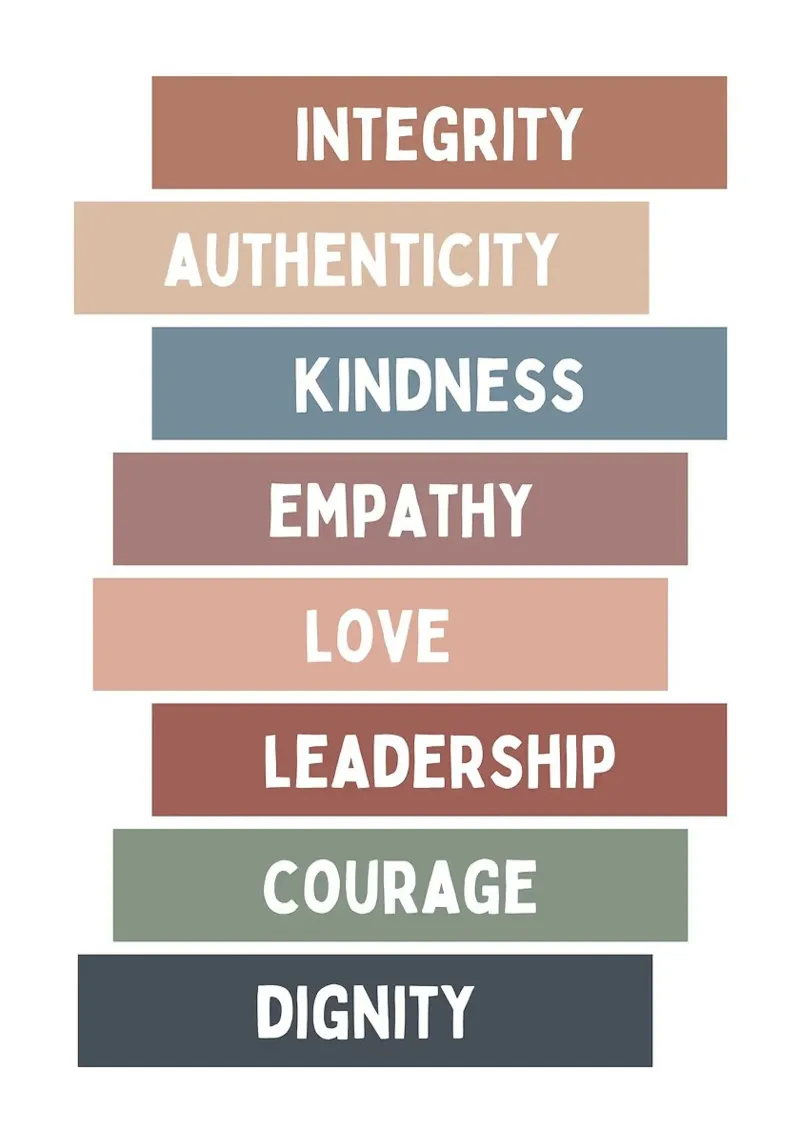 Integrity Authenticity canvas by Brandi N Huskey