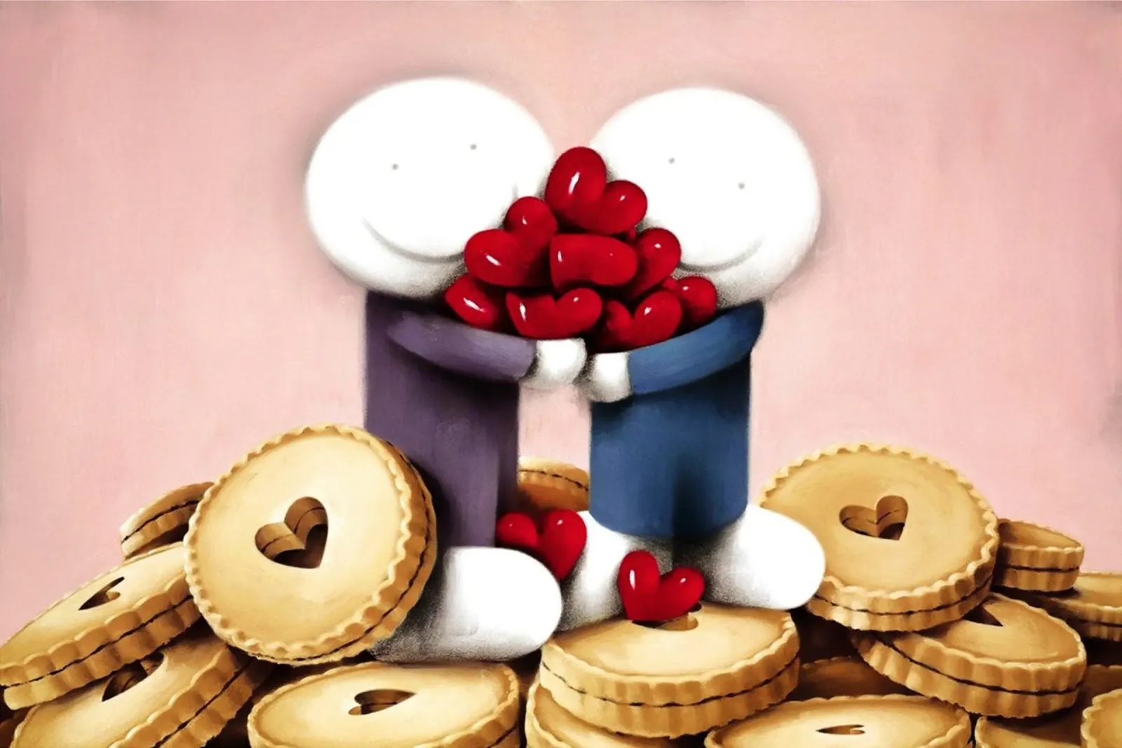 Du hast mein Herz gestohlen von Doug Hyde Hahnemühle von Hyde Hi
