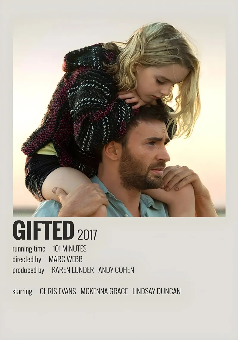 GIFTED 2017 pellicola backlit da MVFminimalist