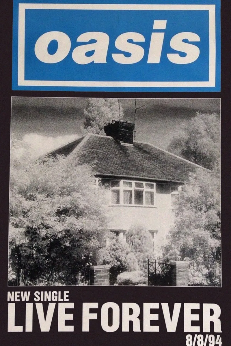 Wonderwall in Lichtern wiedergeboren Poster von volth