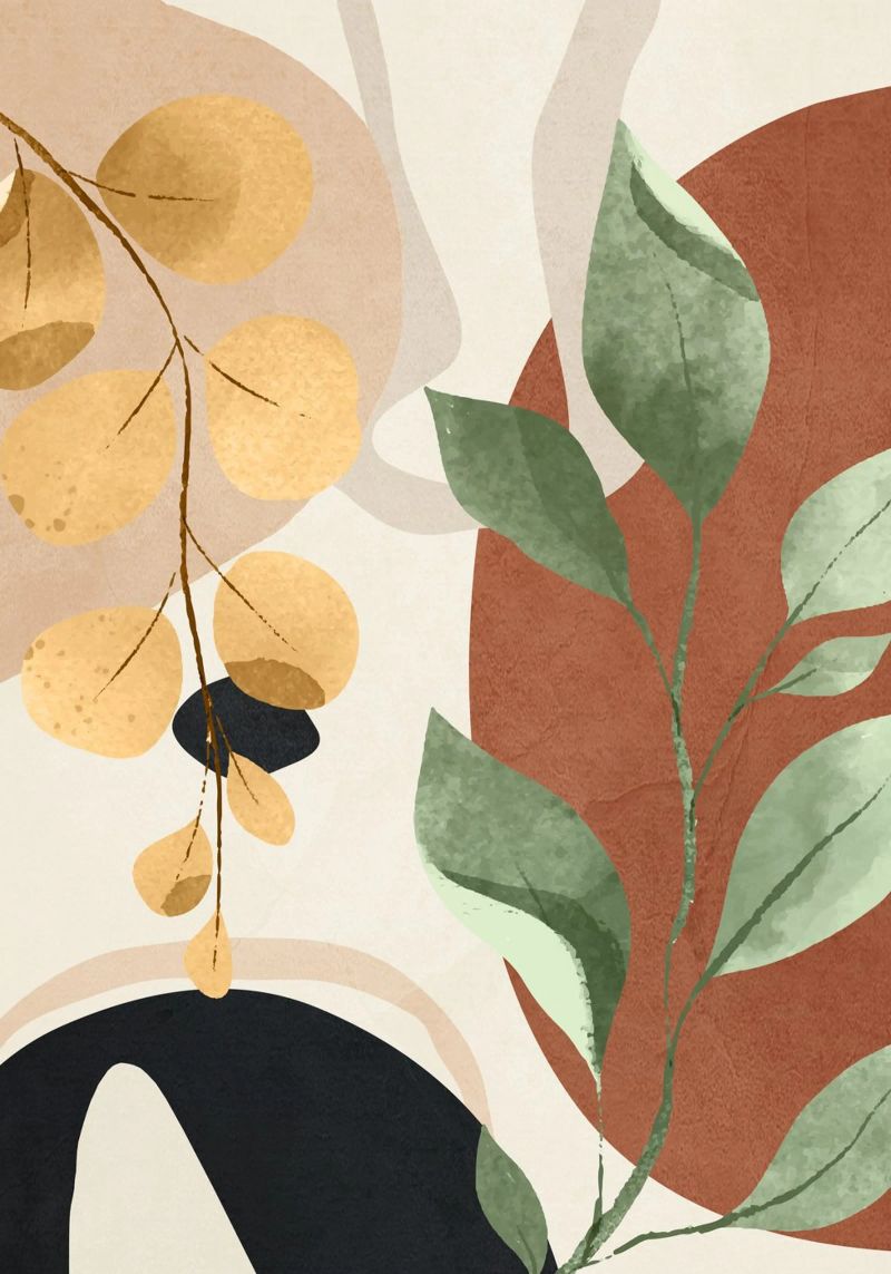 Branches and Leaves in an Abstraction 02 poster by cityart